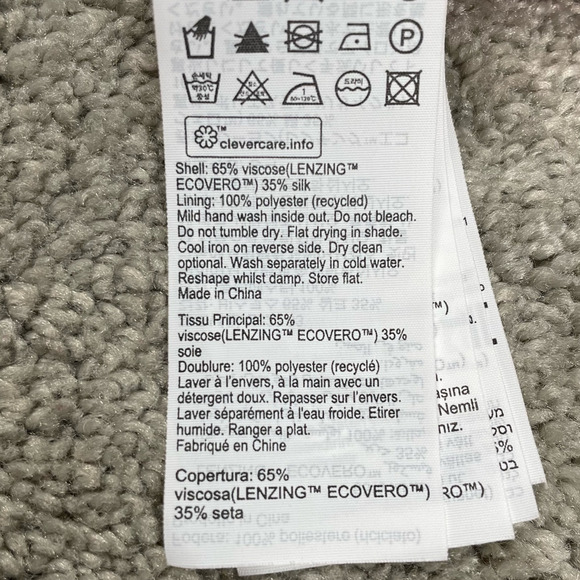 All Saints Top Womens 2 Orange Alexia Dorada Silk Blend Cami Flame Orange Floral - Picture 10 of 16